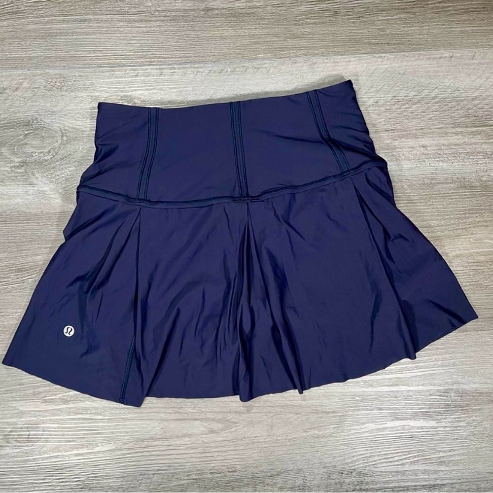 Lululemon Lost in Pace Skort in Midnight Navy